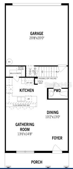 Aurora Floorplan First Floor