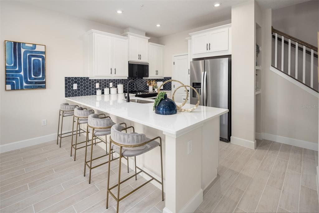 Meadowlark Landing Aurora Model Kitchen