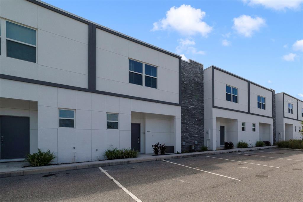 BUILT IN 2023 and FULLY FURNISHED, this 4-bedroom, 4-full-bath townhome in the GATED Azur Resort offers a turnkey SHORT TERM RENTAL, vacation home or investment opportunity less than 20 minutes from Walt Disney World’s Magic Kingdom!