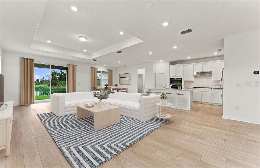 Virtually Staged - Oopen Gathering Room