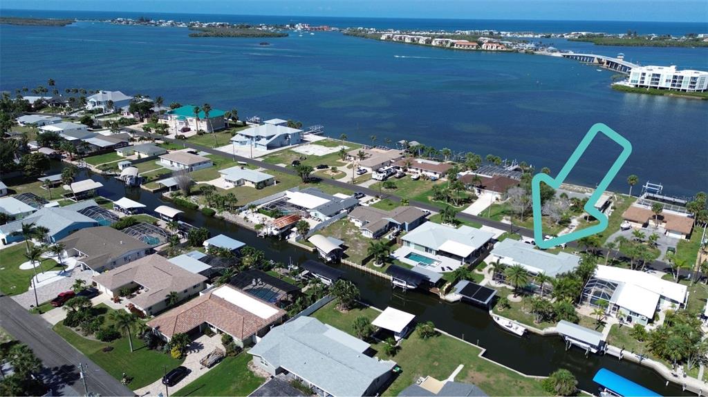 House with ICW & Gulf