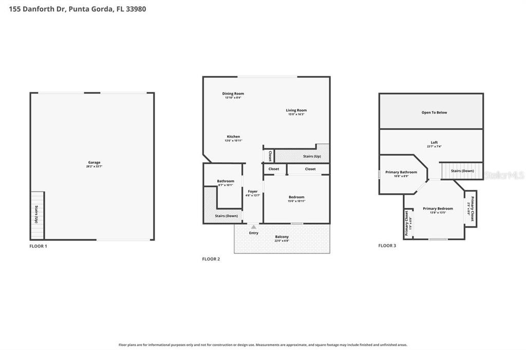 Full floorplan of 155 Danforth Drive