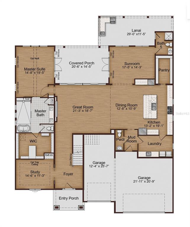 PRECONSTRUCTIONCarlisle II - 1st FloorFloorplan for illustrative purposes only; dimensions and layout subject to change.