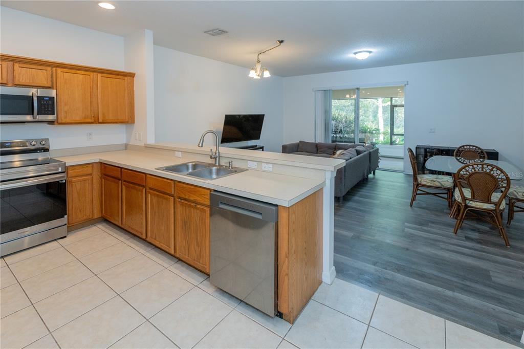 Kitchen/Living/Dining Combo