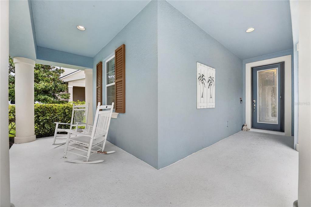 Perfect location for "Front Porch Fridays"