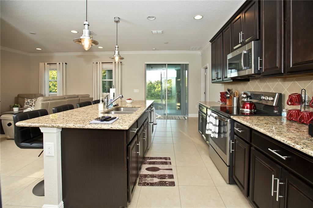Kitchen from garage