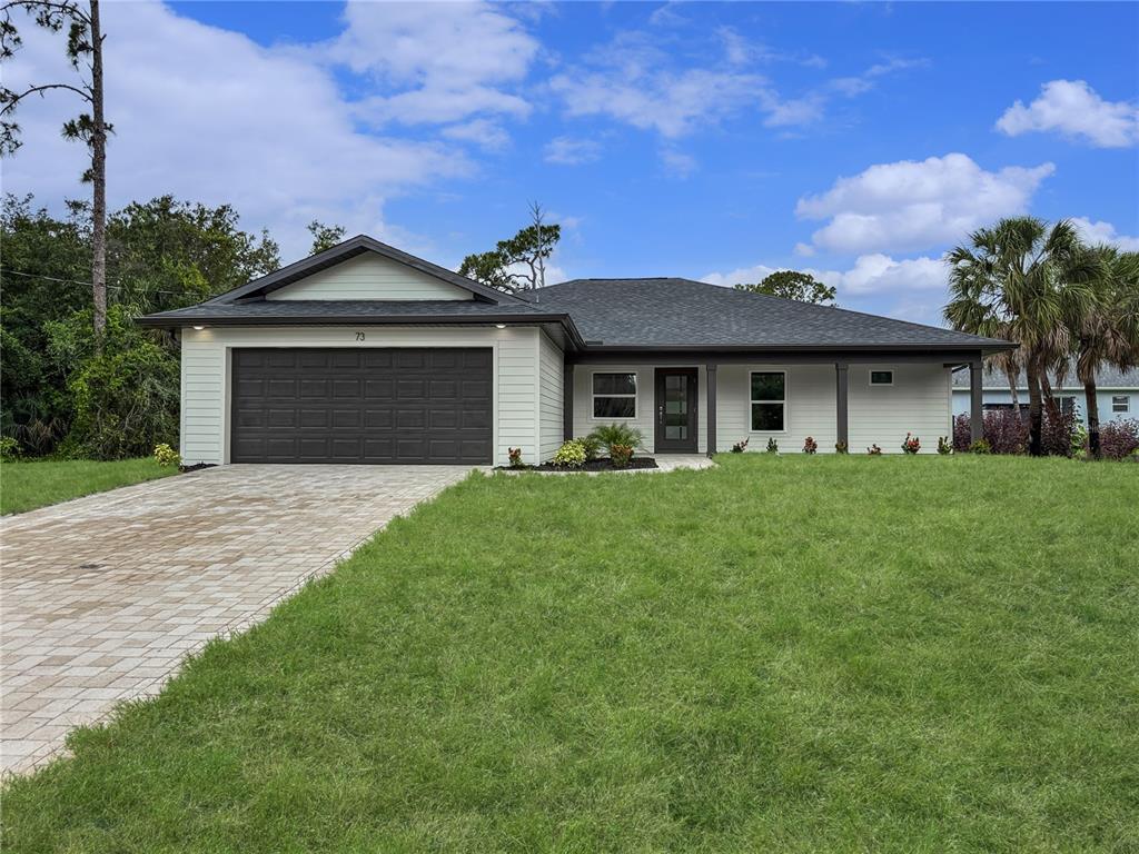 Front Elevation featuring Covered Front Porch