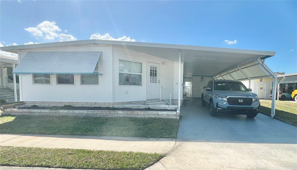 Front SE corner of home