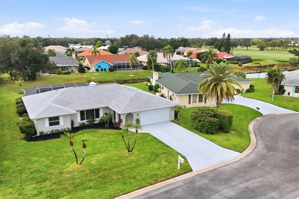 Front Aerial View