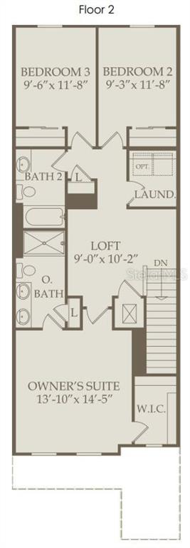 Floor Plan - Floor Two