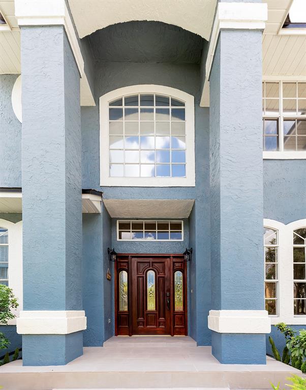 Exterior updated entrance