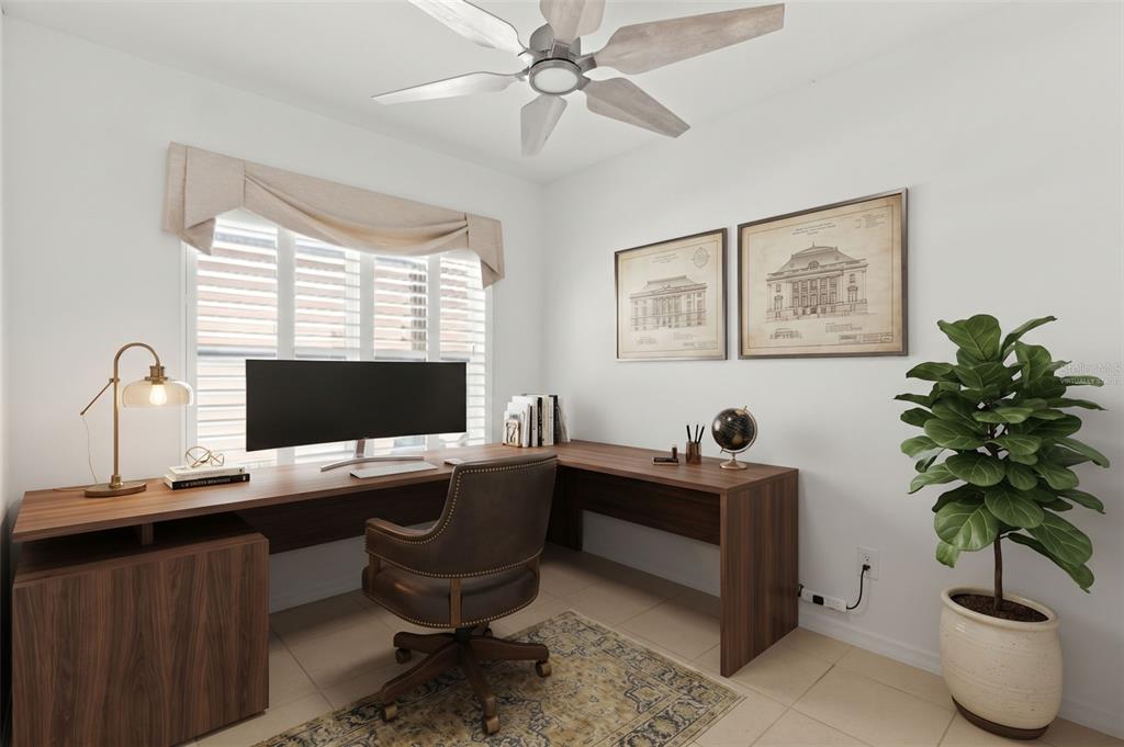 Virtually Staged Flex Space