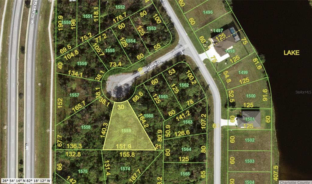 Property for sale at 103 HAWK DRIVE, ROTONDA WEST, FL, 33947