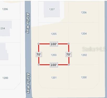 Property for sale at 1203 ALAFIA WAY, POINCIANA, FL, 34759