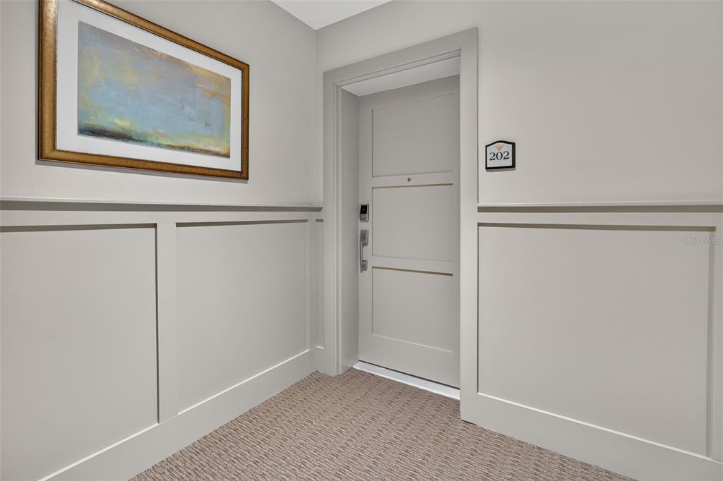 Front Door of Unit