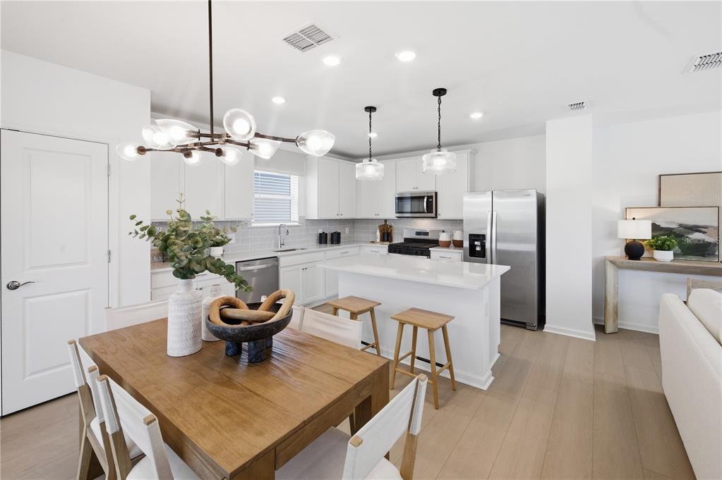 Staged floorplan, homes may vary.