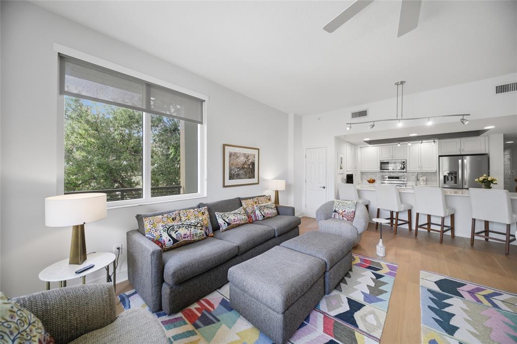 Spacious, bright great room