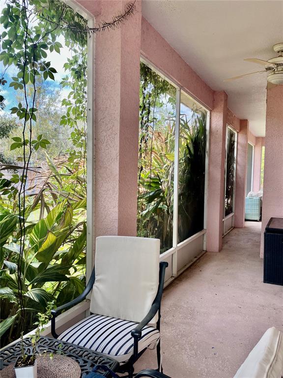 Rear porch