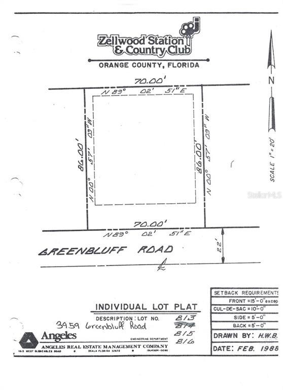 Property for sale at 3959 GREENBLUFF ROAD UNIT 814, ZELLWOOD, FL, 32798