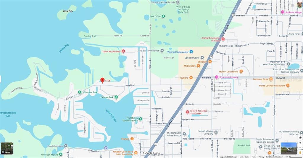 Property for sale at 5105 BAY BOULEVARD, PORT RICHEY, FL, 34668