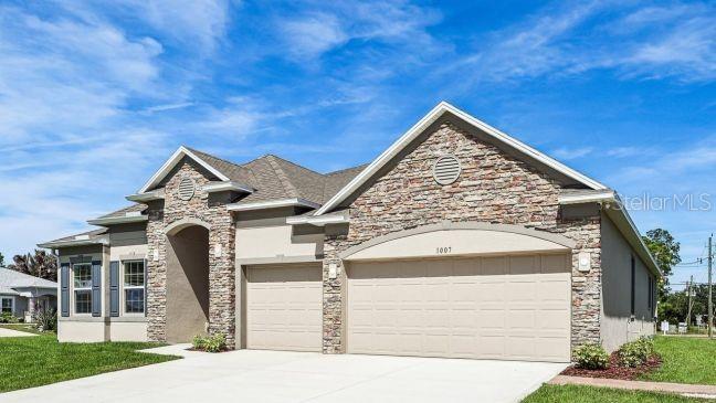 Model home - actual lot & features may vary.
