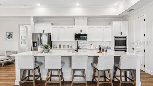 Model home - actual features may vary.