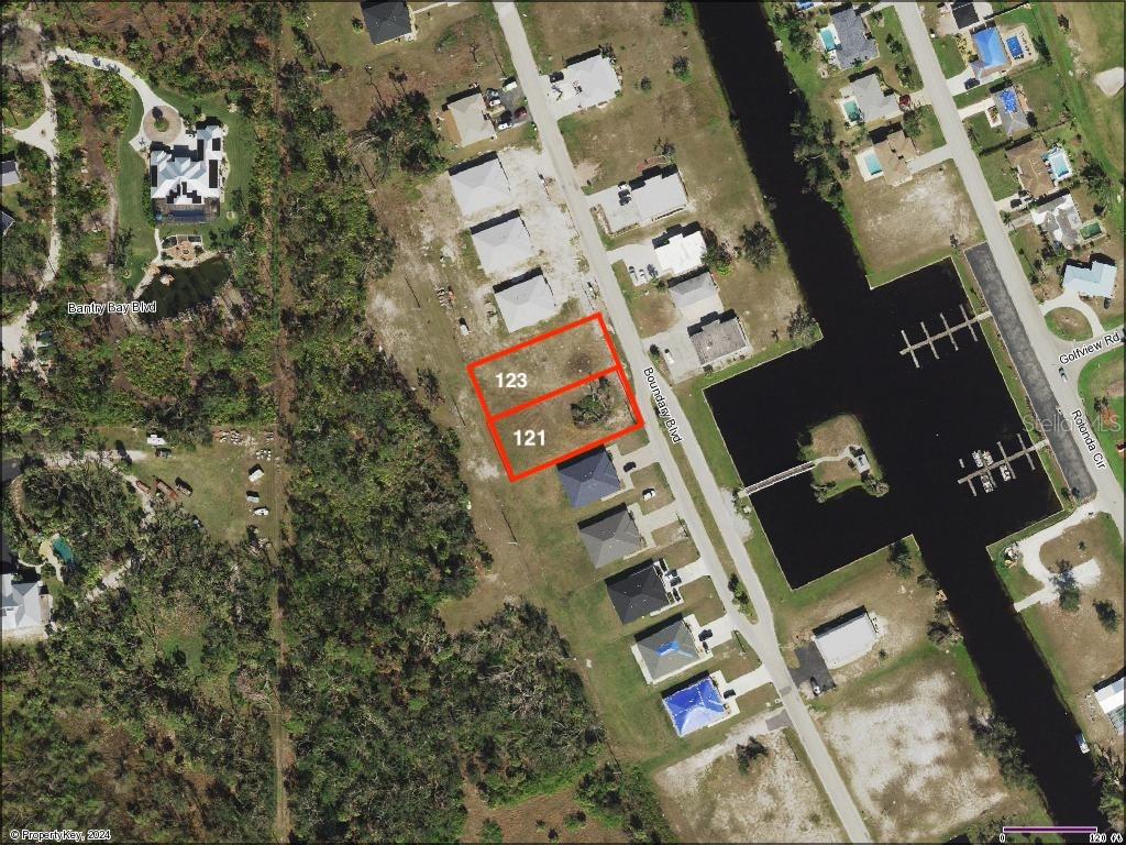 Property for sale at 121 & 123 BOUNDARY BOULEVARD, ROTONDA WEST, FL, 33947