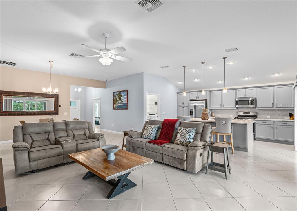 Living Room and Kitchen