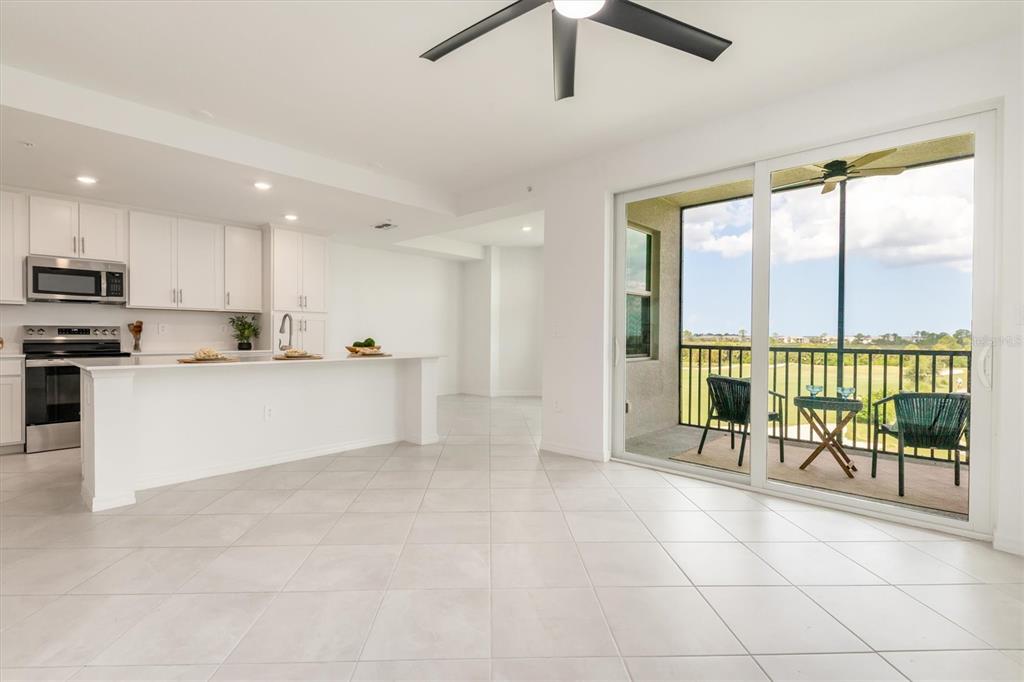 Light and bright with incredible views!