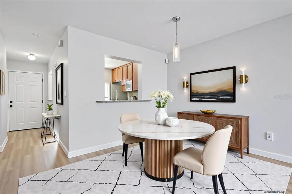 Dining Area_Virtually Staged