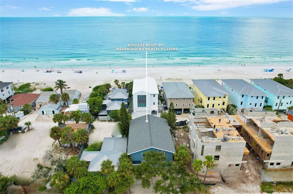 Property for sale at 812 GULF BLVD UNIT 3, INDIAN ROCKS BEACH, FL, 33785