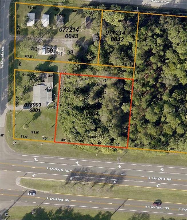 Property for sale at 11151 TAMIAMI LOTS 43 44 45 & 46 TRAIL S, NORTH PORT, FL, 34287