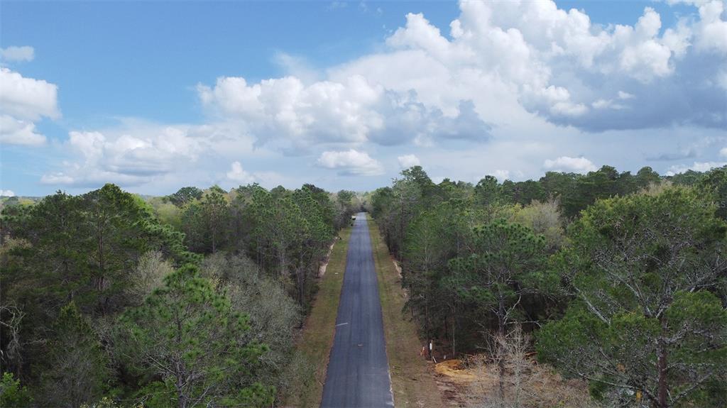 Image of Clearwood St that leads to the Dirt Road