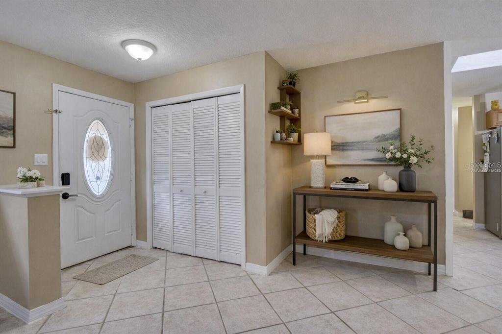 Virtually Staged Foyer