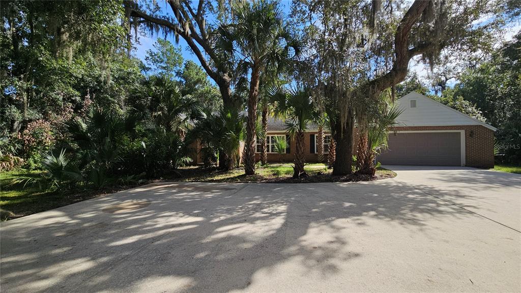 Front from the driveway