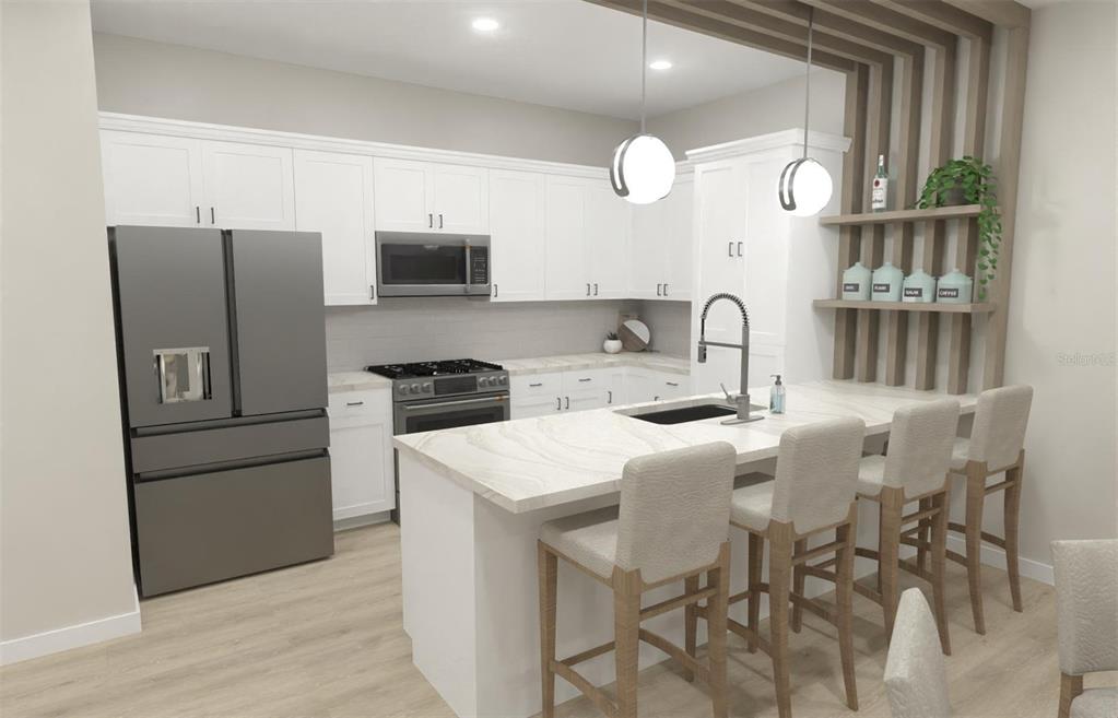 Kitchen- Virtually Rendered
