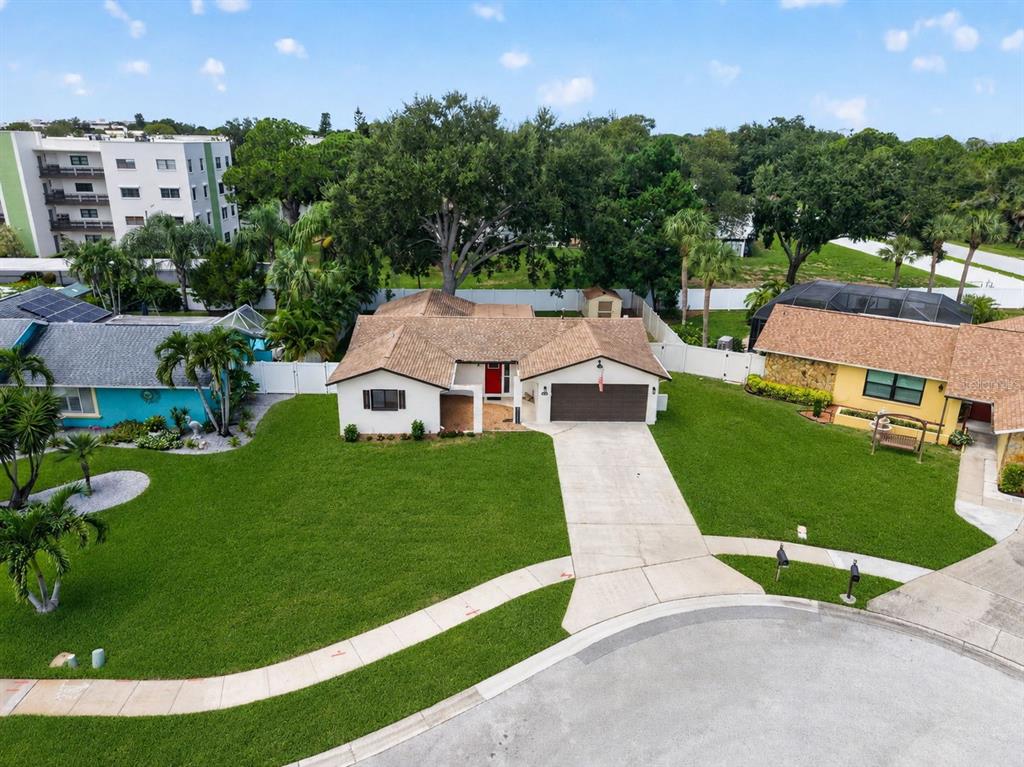 Aerial View – Front Exterior