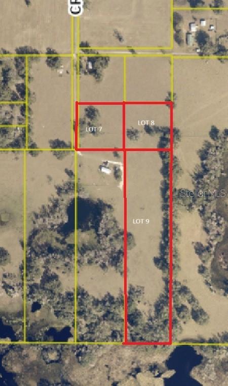 Lots 7 & 8Lot 9 on the south