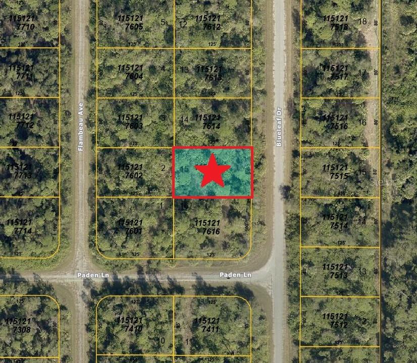 Property for sale at Lot 15 BLUELEAF DRIVE, NORTH PORT, FL, 34288