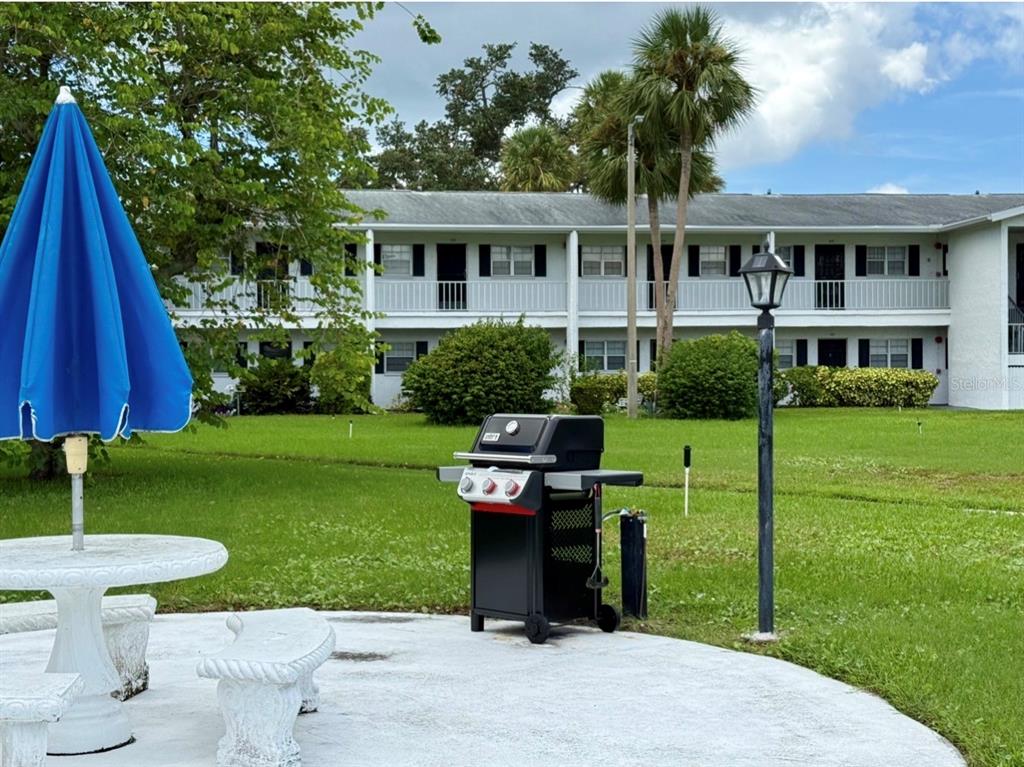 one of several grill areas