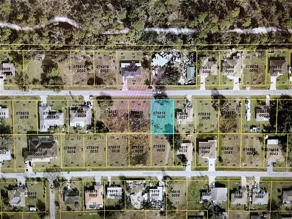 Property for sale at LOT 62&63 HERNANDO ROAD, NORTH PORT, FL, 34287