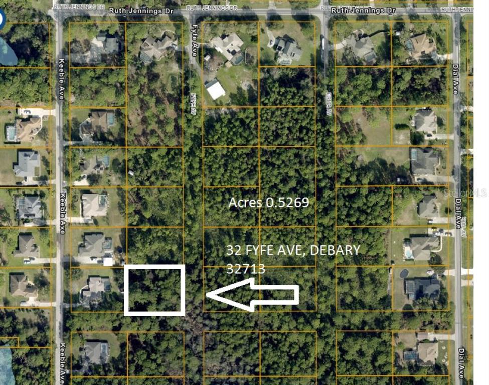 Property for sale at 32 FYFE AVENUE, DEBARY, FL, 32713