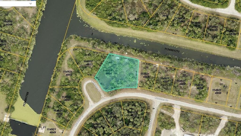 Property for sale at LOT 54 & 55 NEWMAN DRIVE, NORTH PORT, FL, 34288