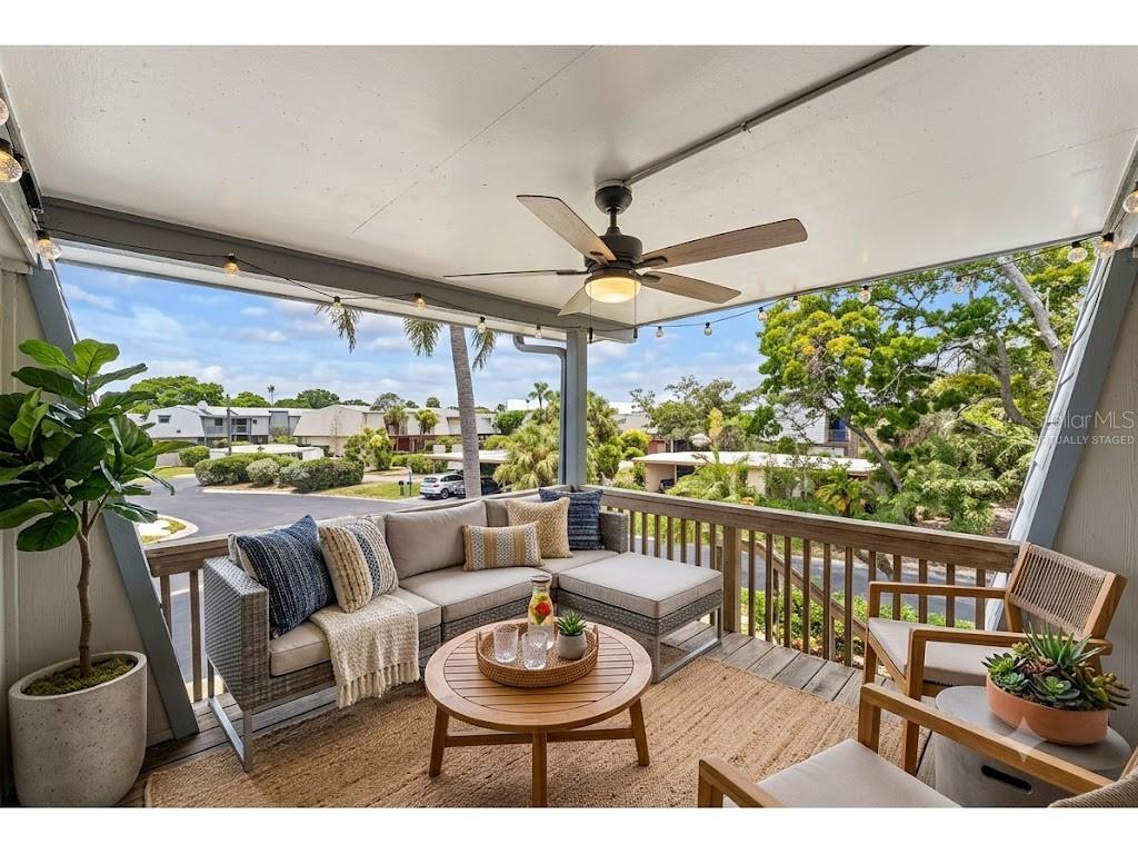 Virtually Staged Patio - Added roof and Electric