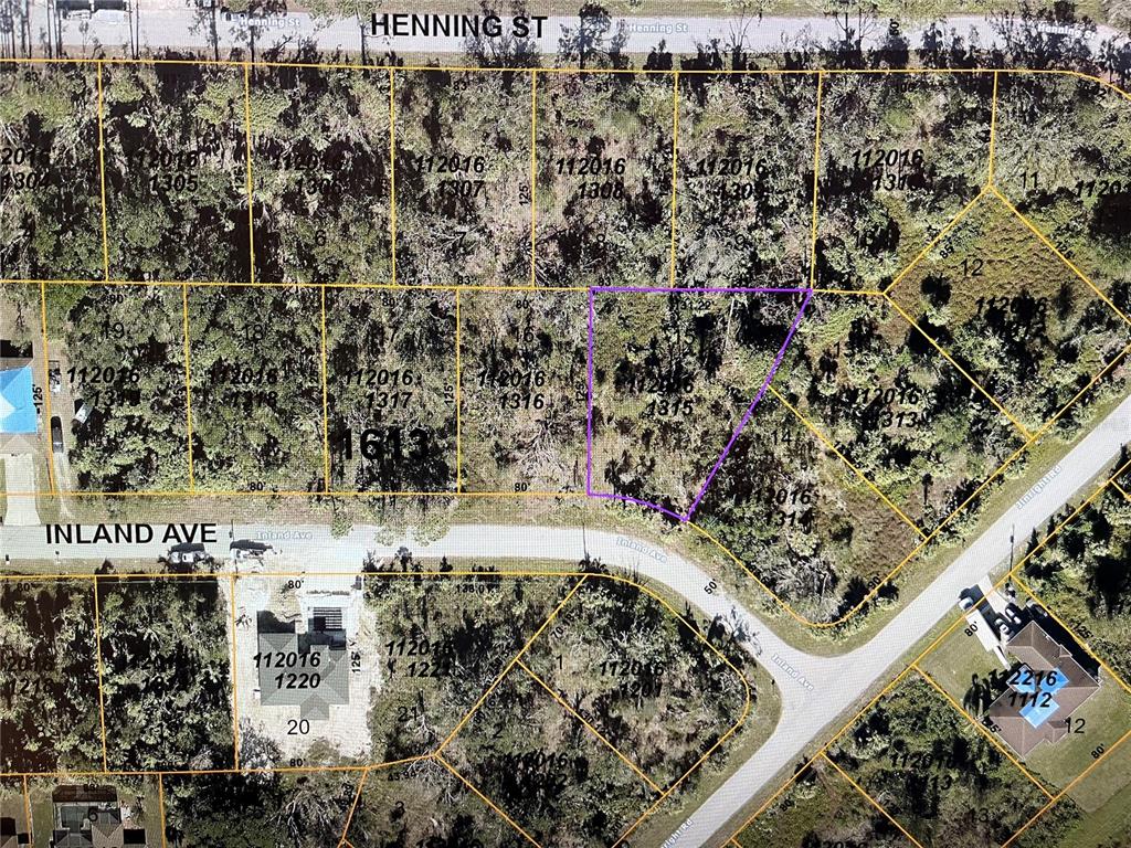 Property for sale at LOT 15 INLAND AVENUE, NORTH PORT, FL, 34288