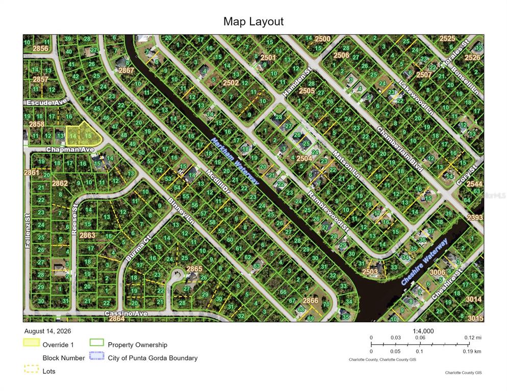 Property for sale at 12134 CHAPMAN AVE, PORT CHARLOTTE, FL, 33983