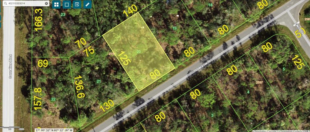 Property for sale at 1497 ADALIA TERRACE, PORT CHARLOTTE, FL, 33953