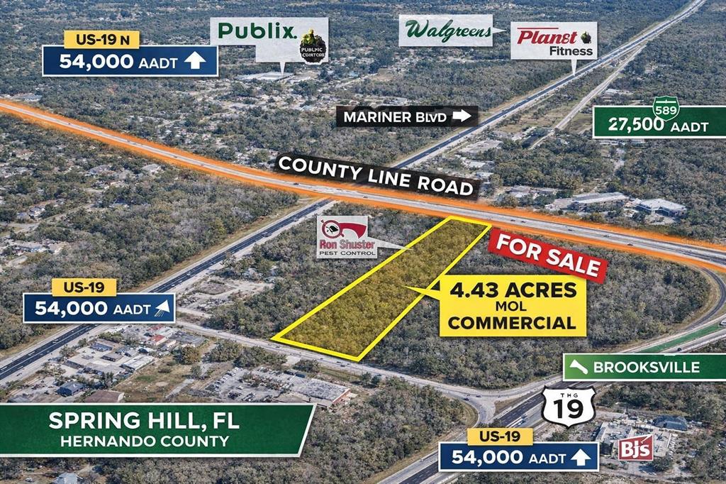 Property for sale at COUNTYLINE, SPRING HILL, FL, 34608