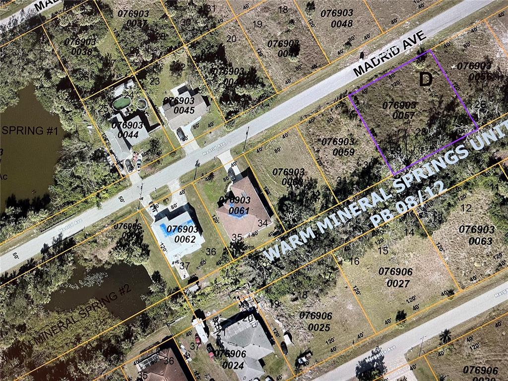 Property for sale at LOT 27,28 &29 MADRID AVENUE, NORTH PORT, FL, 34287