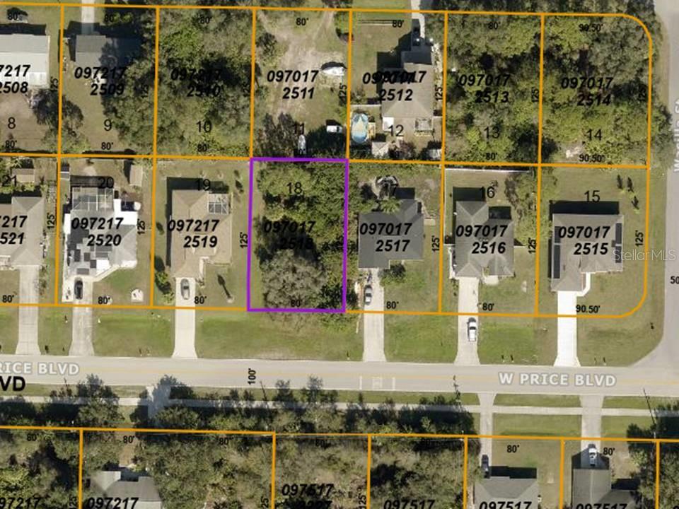 Property for sale at LOT 18 W PRICE BOULEVARD, NORTH PORT, FL, 34291